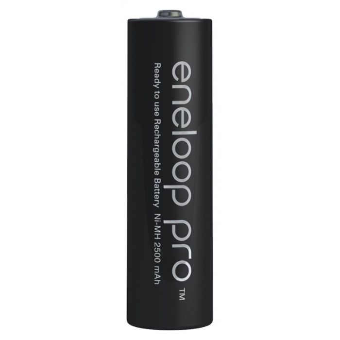 Аккумуляторы Panasonic Eneloop Pro AA 2500 mAh, 4 шт./уп.+кейс (BK-3HCDEC4CP)