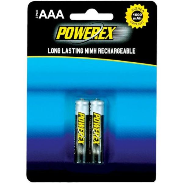 Аккумуляторы Powerex AAA 1000 mAh, 1 шт.