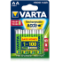 Аккумуляторы Varta Rechargeable Accu AA 1600 mAh, 4 шт./уп. (56716101404)
