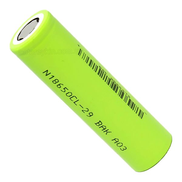 Акумулятор BAK N18650CL-29 2900mAh, 8.5A, Li-ion 3.6V