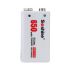 Аккумулятор Soshine 650 mAh КРОНА 9V Li-ion
