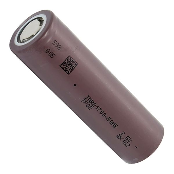 Акумулятор Tenpower INR21700-50ME 5000 mah, 15A, Li-ion 3.6V