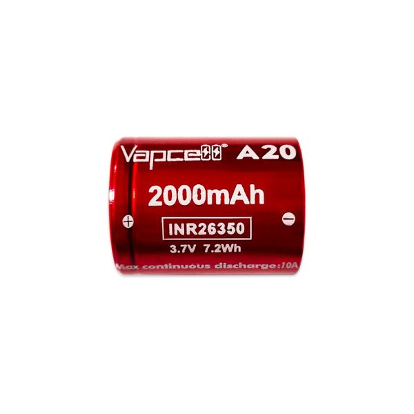 Акумулятор Vapcell A20 INR26350 2000 mah, 10 A, Li-ion 3.6V