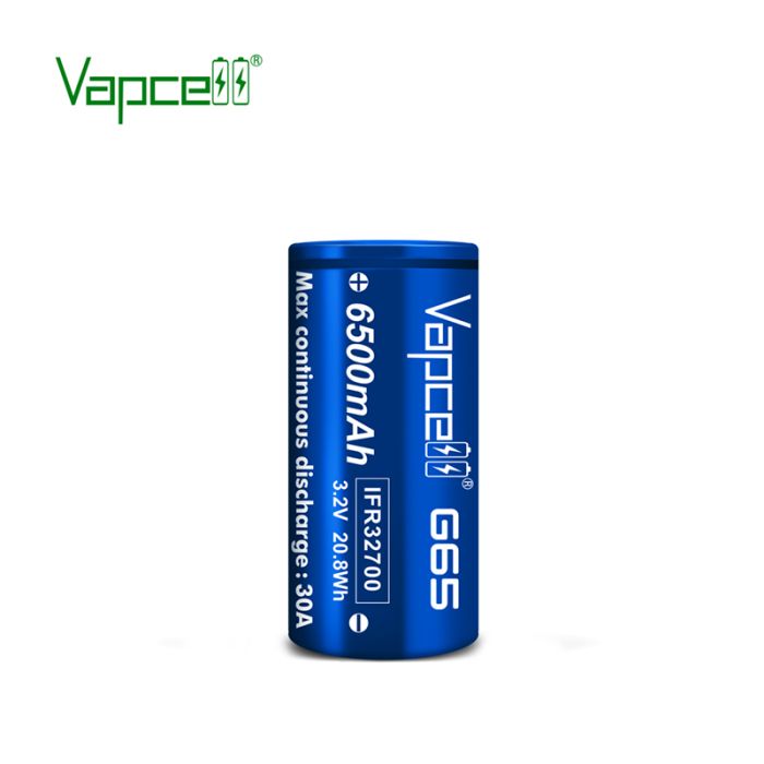 Акумулятор Vapcell G65 IFR32700 6500 mah, 30A, LiFePO4 3.2V