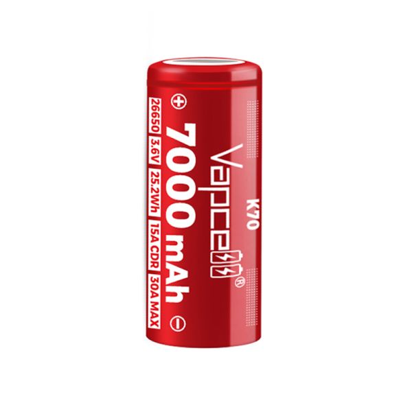 Акумулятор Vapcell K70 INR26650 7000 mah, 15A/30A, Li-ion 3.6V