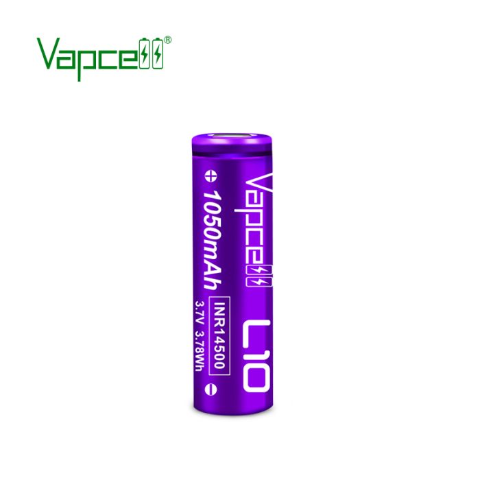 Акумулятор Vapcell L10 INR14500 1050 mah, 3A, Li-ion 3.7V