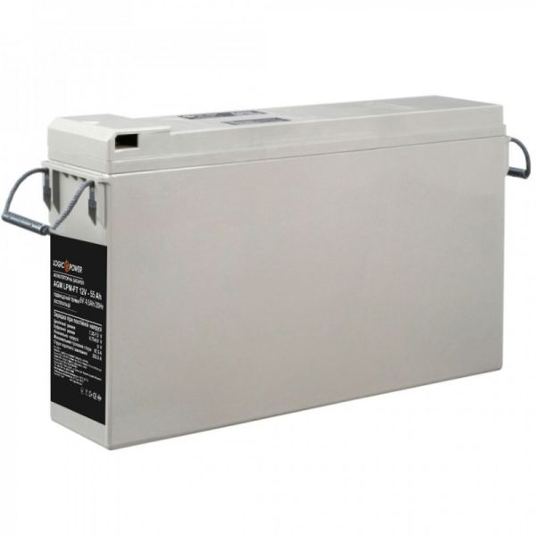 Фронт-терминальный аккумулятор LogicPower LPM-FT 12V - 55 Ah