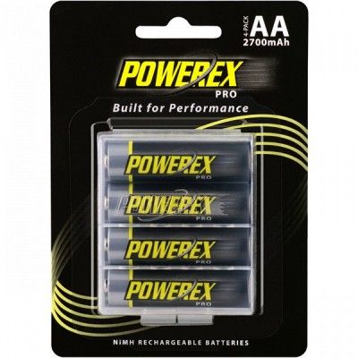 Аккумуляторы Powerex Pro AA 2700 mAh, 4 шт./уп. (MHRAA4PRO)