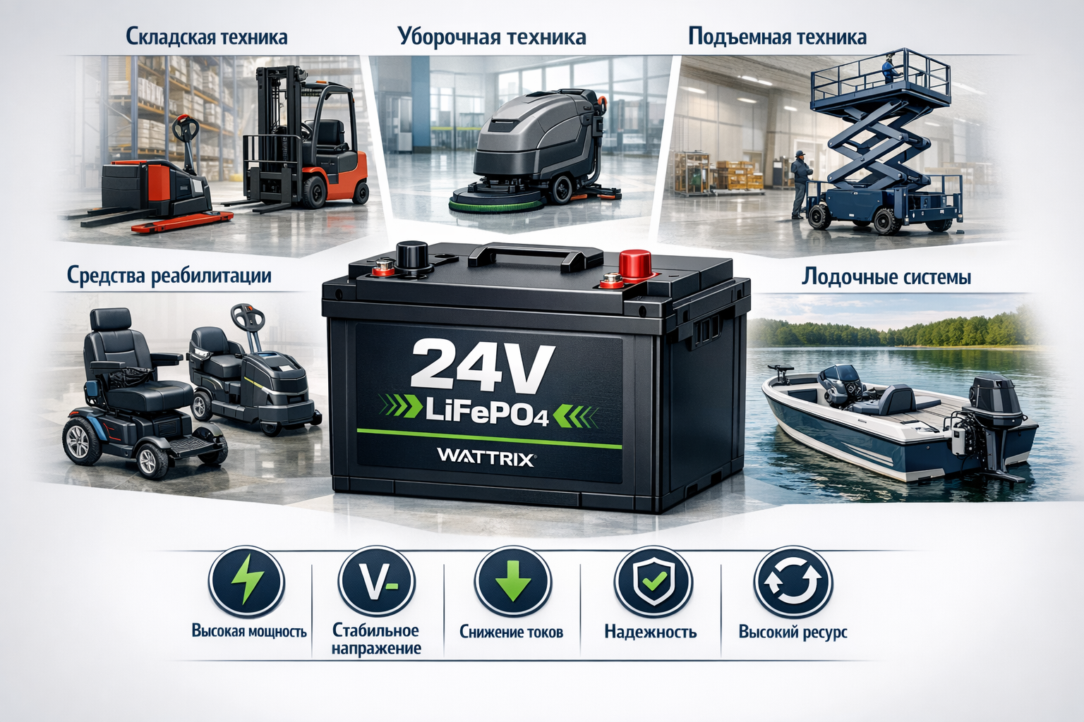 Выбрать какой вид lifepo4 аккумулятора 24v лучше купить